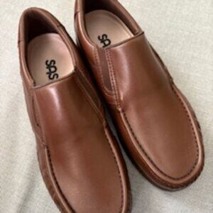 SAS Men’s Leather Slip-On Shoes – Excellent Condition